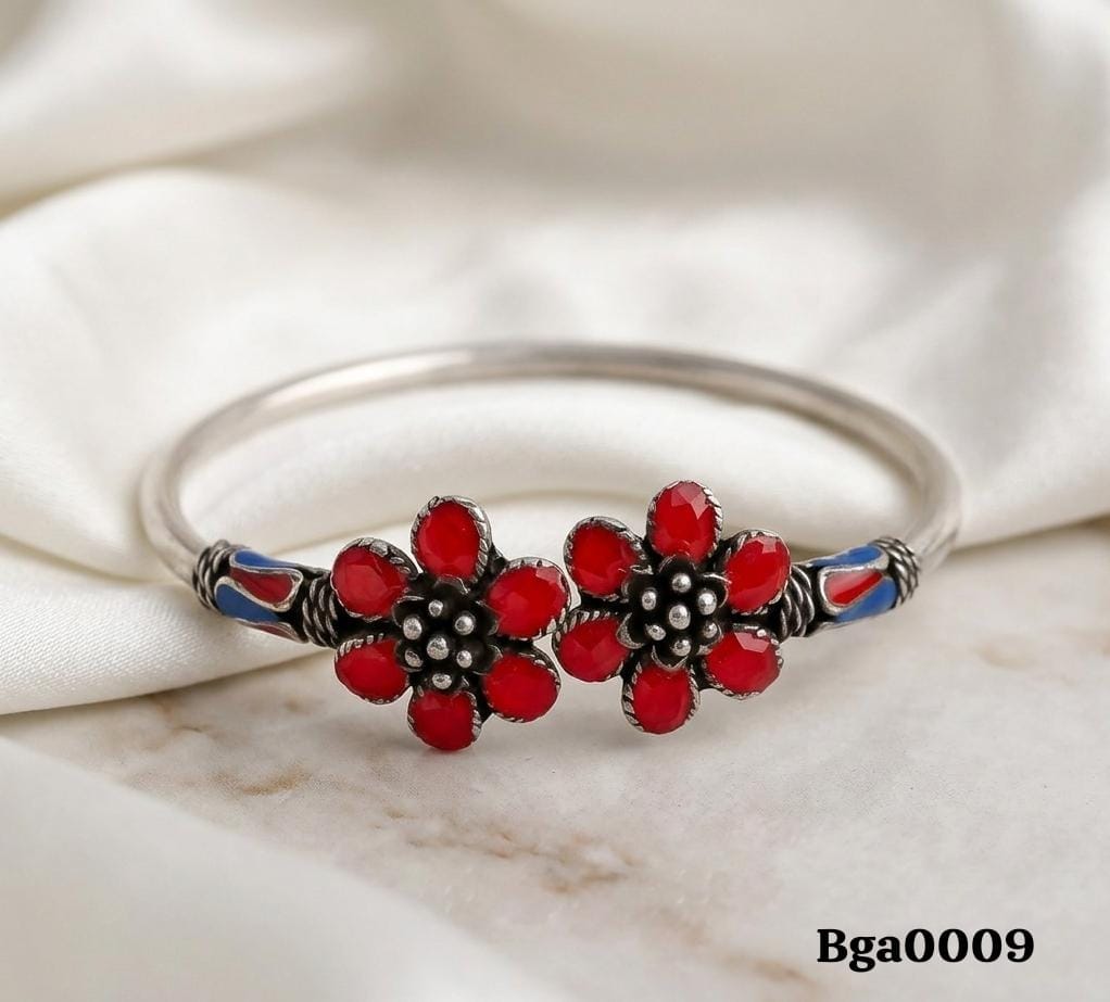 Enamel Floral Kada
