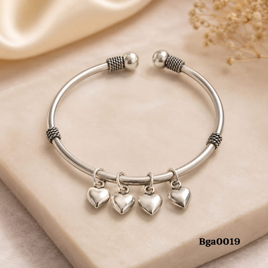Heart Charm Kada