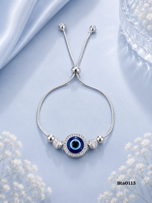 Evil Eye Sliding Bracelet