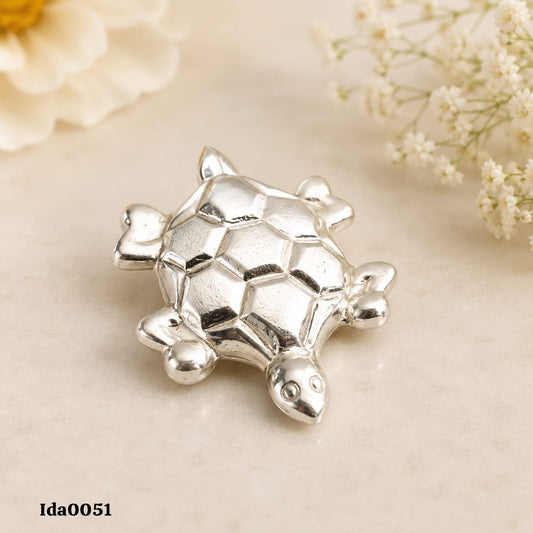 Decorative Silver Turtle 2 Inch