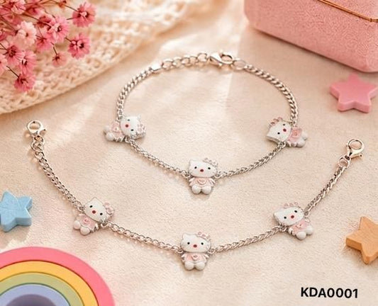 92.5 Sterling Silver Kids' Anklets
