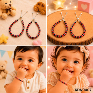 Red & Black 92.5 Sterling Silver Nazaria