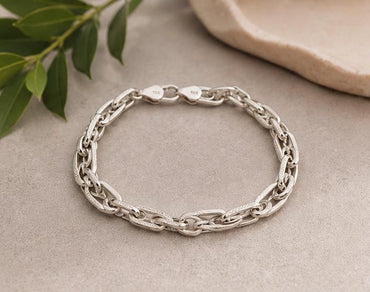 Boys' Textured Link Bracelet