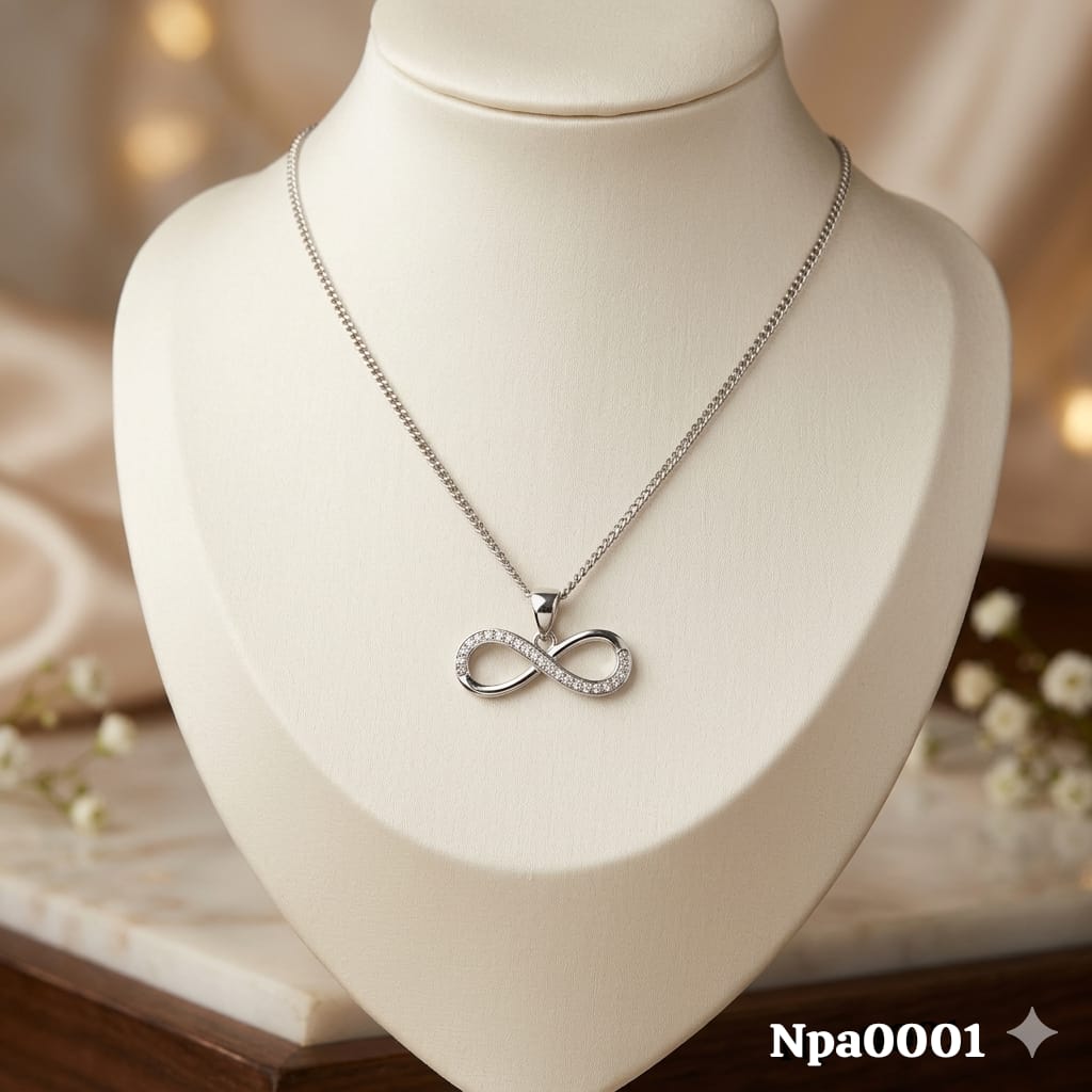 Elegant Infinity Necklace