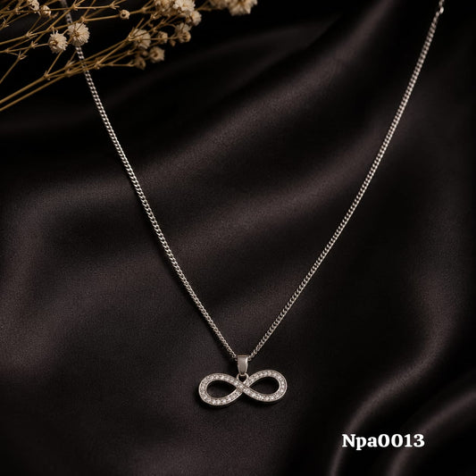 Elegant Infinity Pendant Necklace