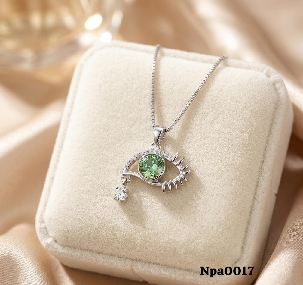 Eye-Design Pendant Necklace