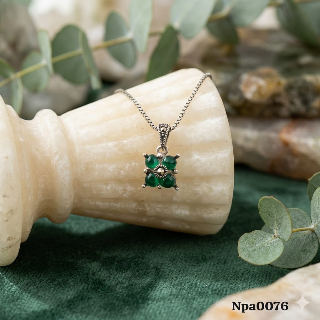 Four-Leaf Clover Pendant Necklace