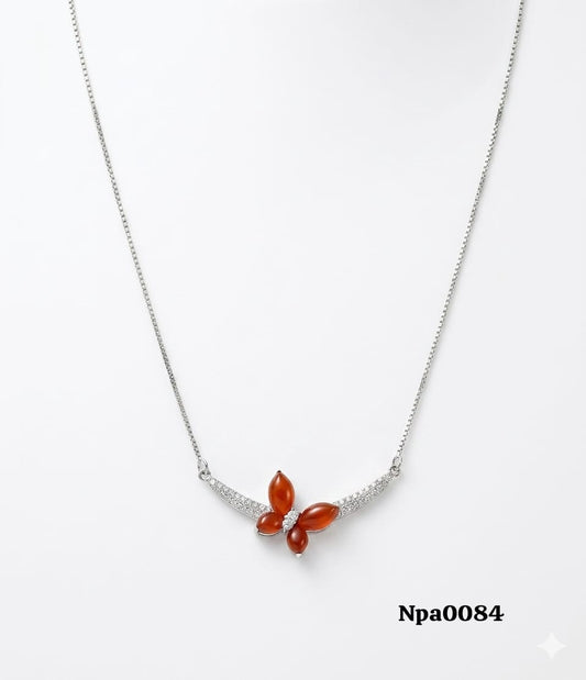 Butterfly Motif Necklace
