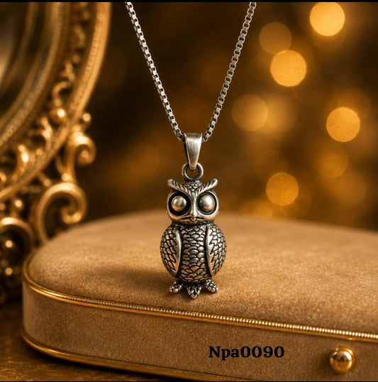 Owl Pendant Necklace