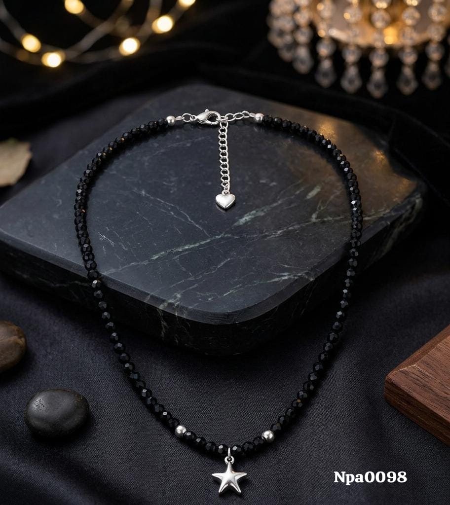 Beaded Star Necklace