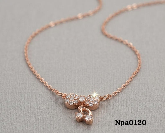 Bow Pendant Necklace