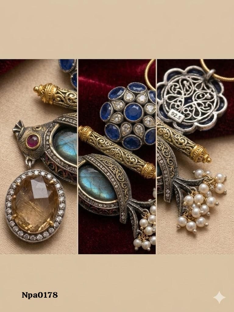 Artisanal Statement Pendant Necklace