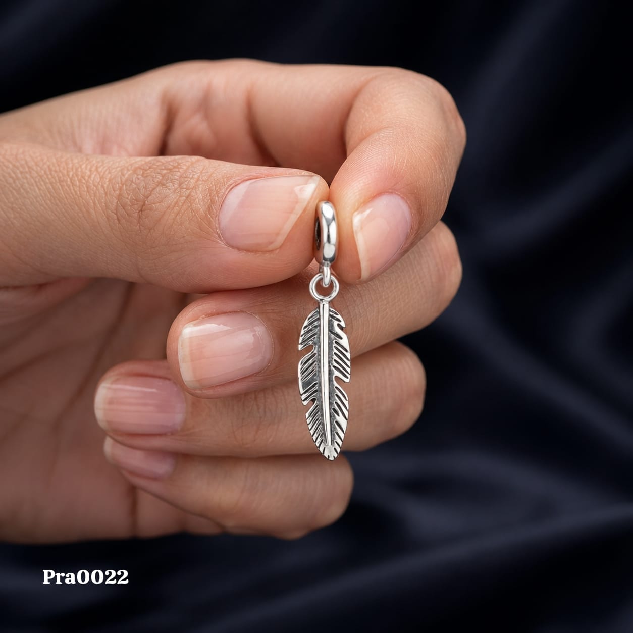 Feather Dangle Charm