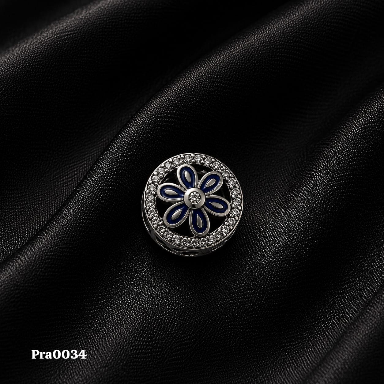 Blue Flower Charm
