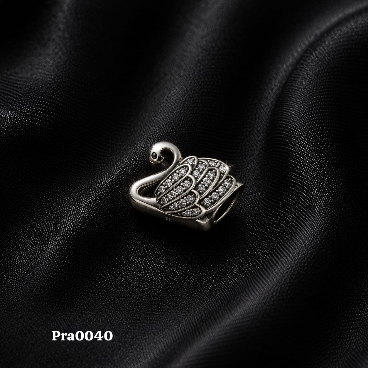 Elegant Swan Charm