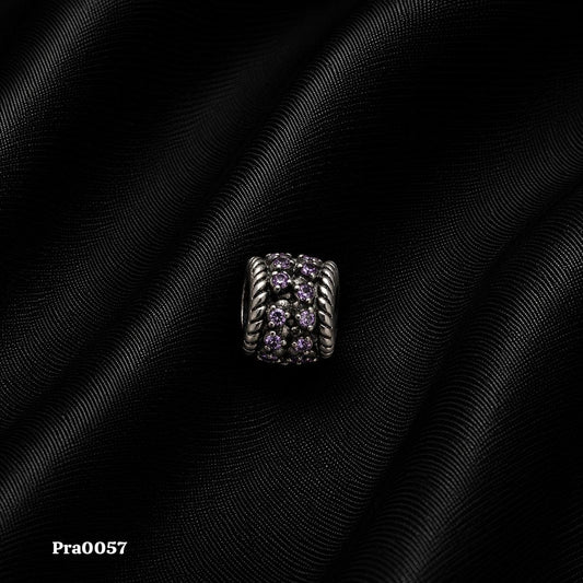 Amethyst Texture Charm