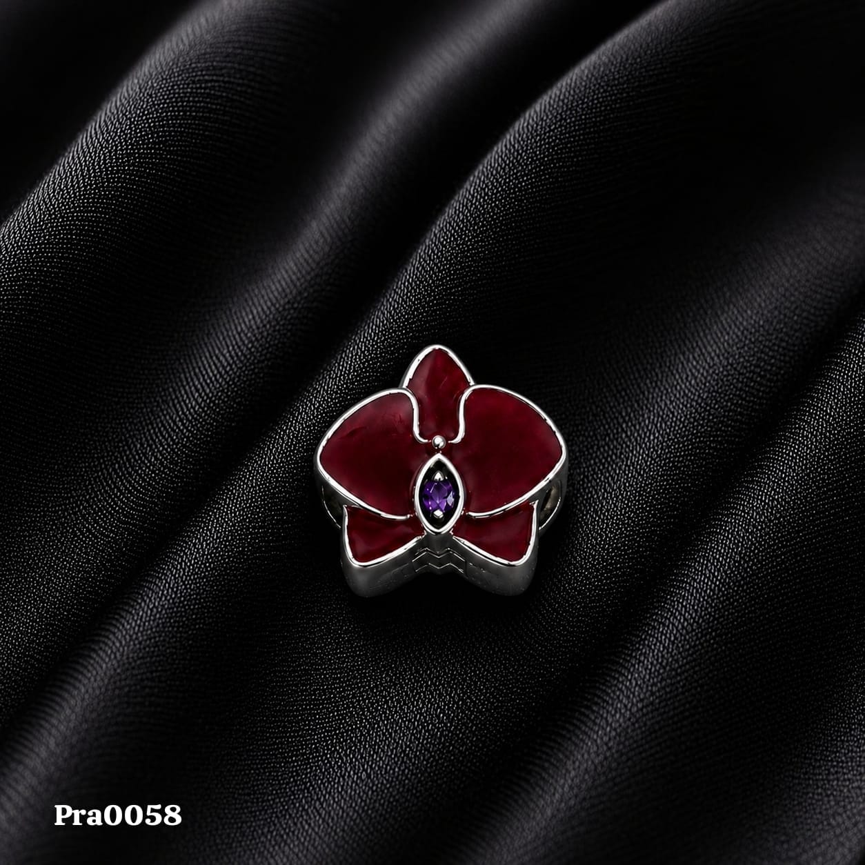 Orchid Bloom Red Charm