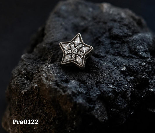 Shimmering Star Stud Charm