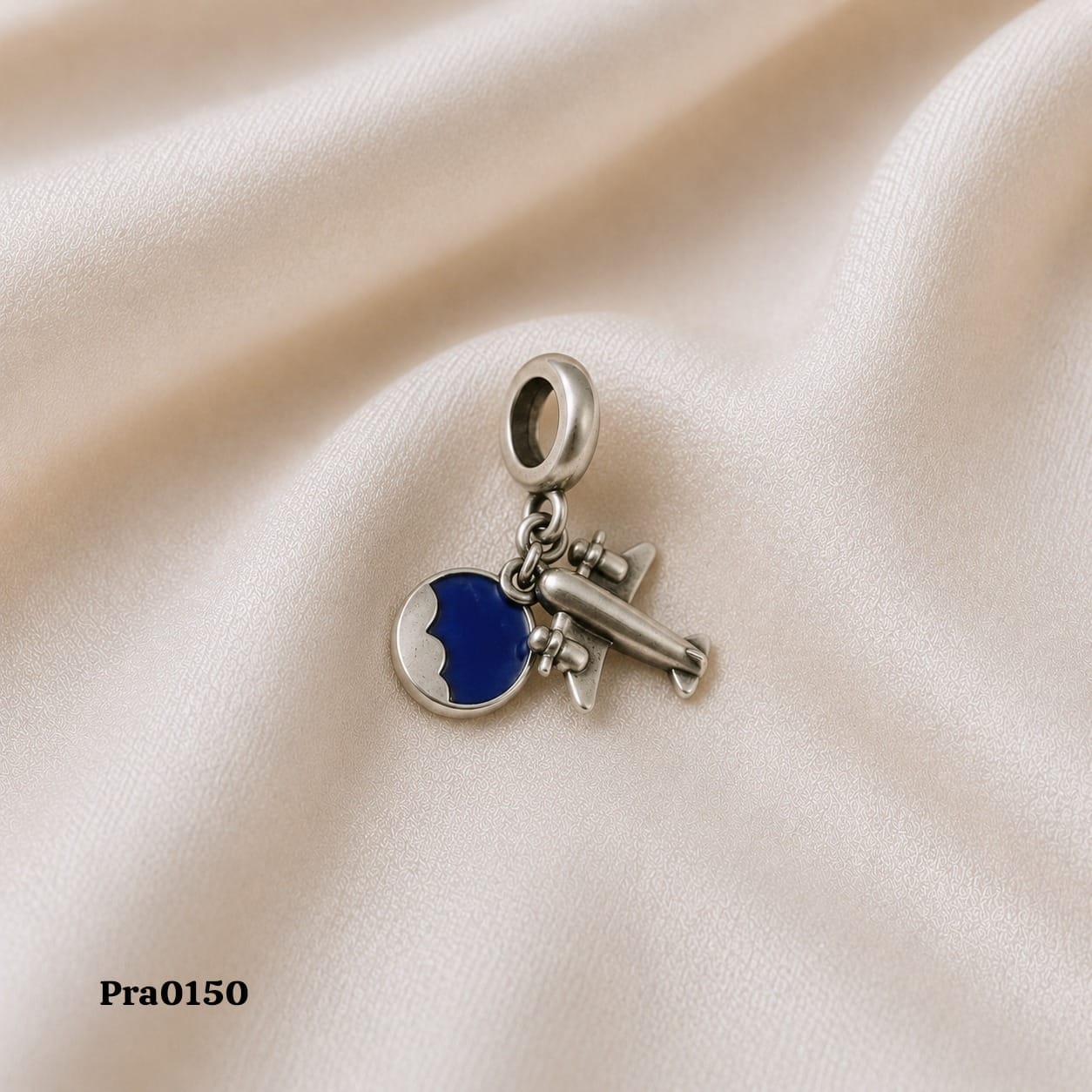 Travel Bound" Plane Charm