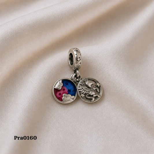 Magical Pegasus" Dual-Disc Charm