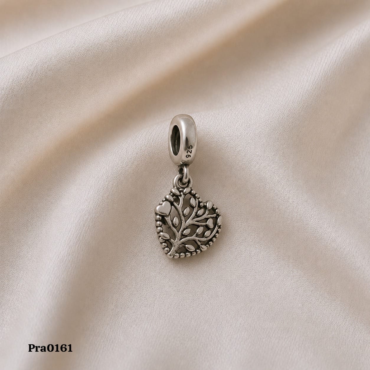 Family Tree" Heart Charm