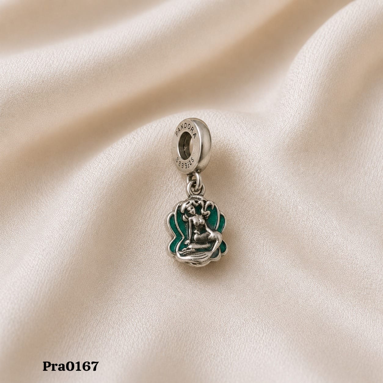 Mermaid in Shell" Charm