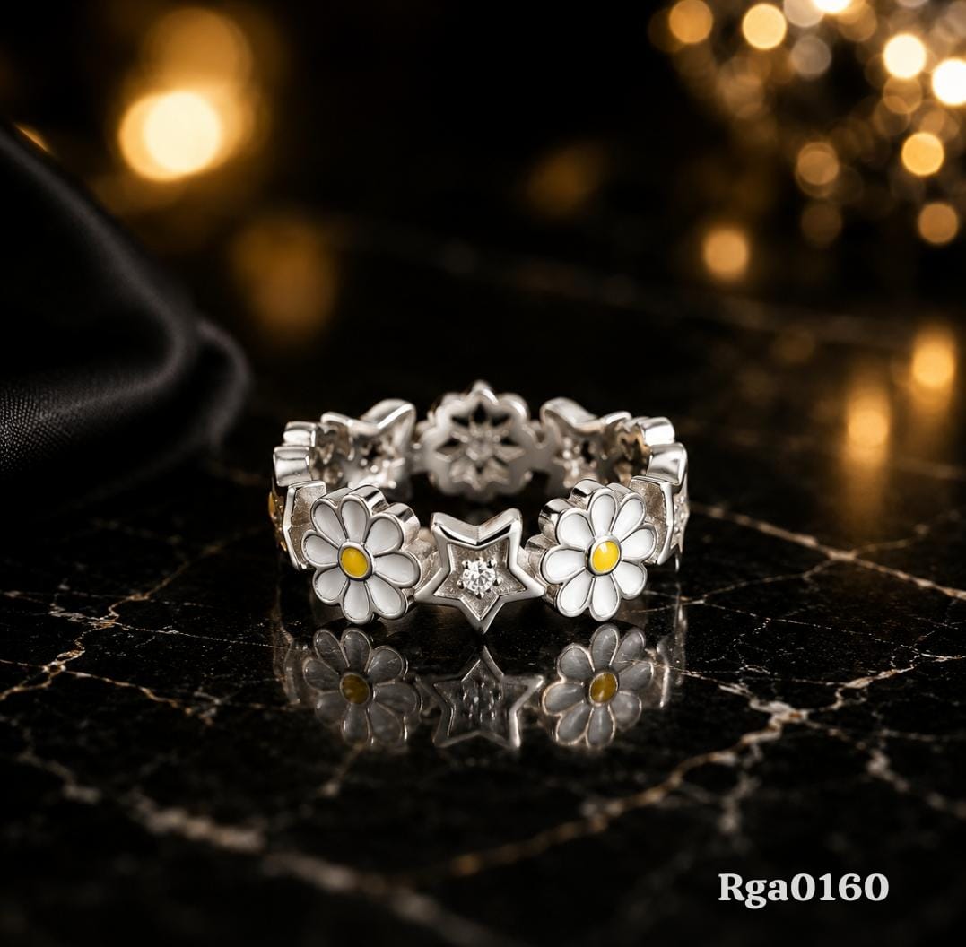Floral and Star Band