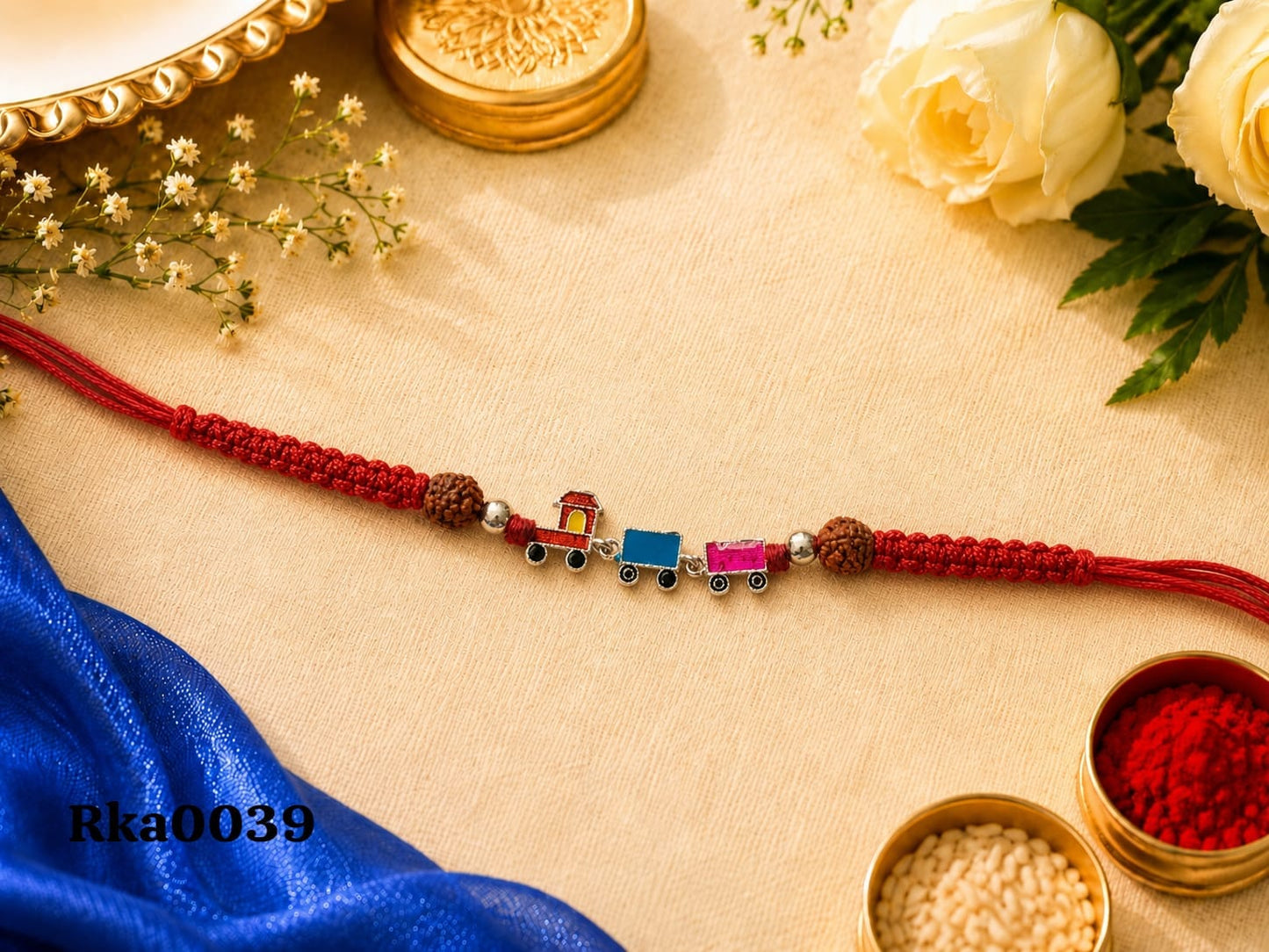 Playful Train Kids' Rakhi