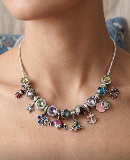 Customised charms neckpiece