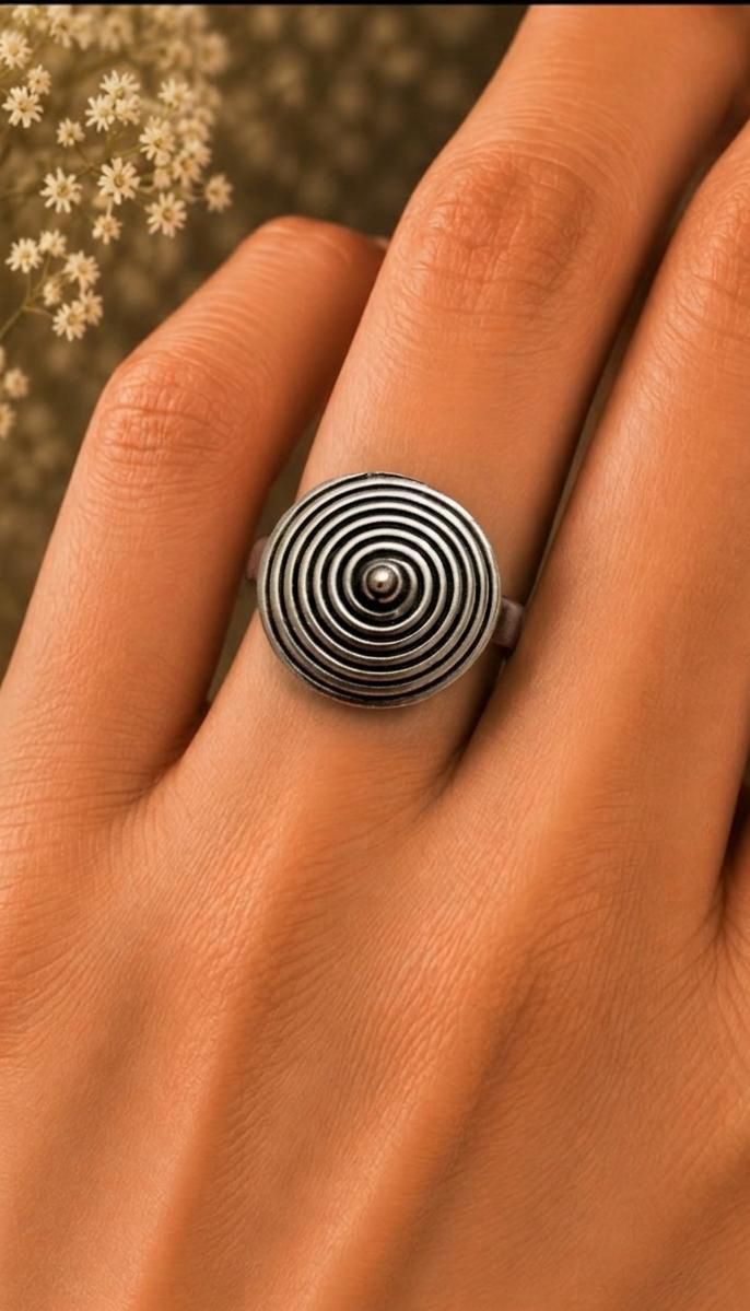 Hypnotic Spiral Vortex Ring