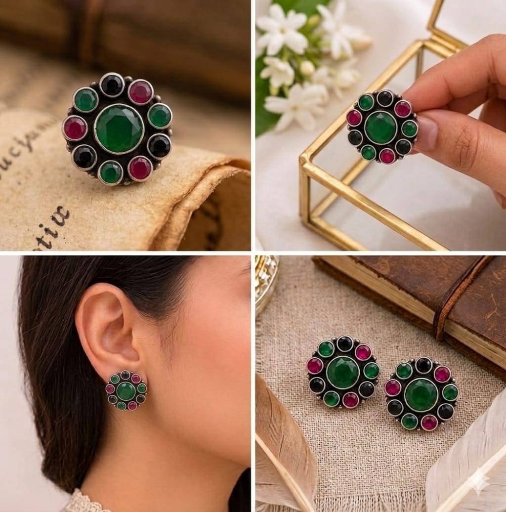 92.5 Sterling Silver Studs