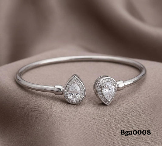 Elegant Teardrop CZ Kada