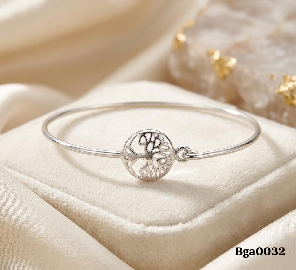 Tree of Life Minimalist Bangle