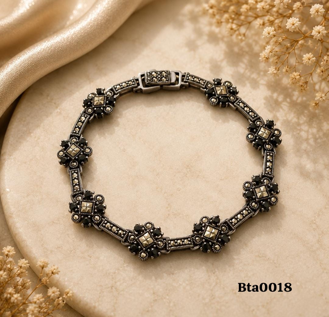 Ornamental Marcasite Bracelet