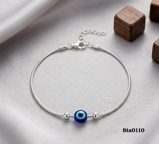 Minimalist Evil Eye Bracelet