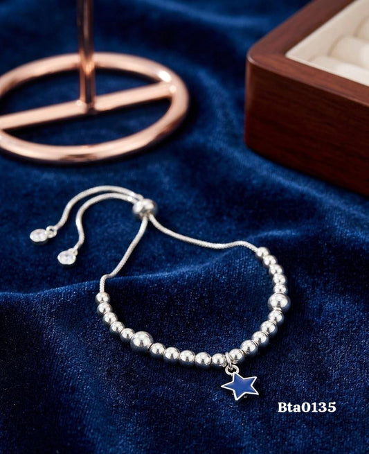 Star Charm Slider Bracelet