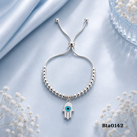 Hamsa Hand Slider Bracelet