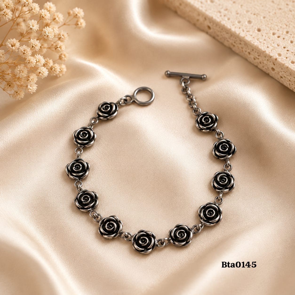 Rose Link Bracelet