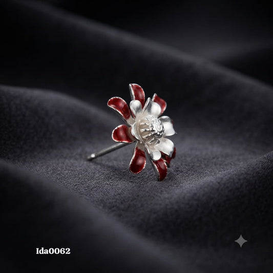 Decorative Silver Offering Flower (Pushp)