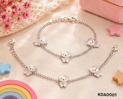92.5 Sterling Silver Kids' Anklets