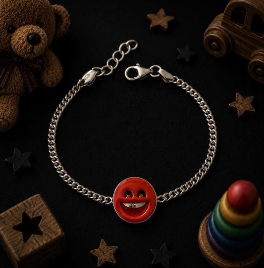 Cheerful 92.5 Sterling Silver Kids' Bracelet