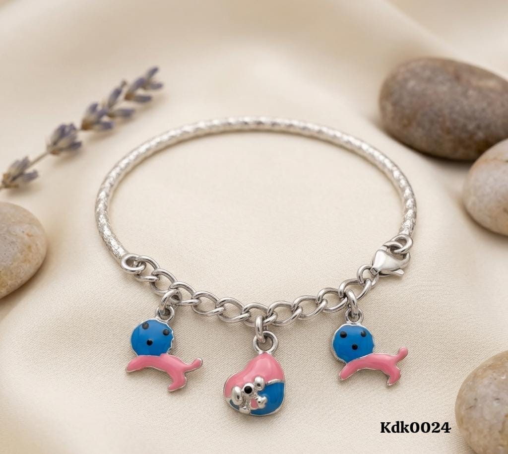 Character Charm 92.5 Sterling Silver Bracelet