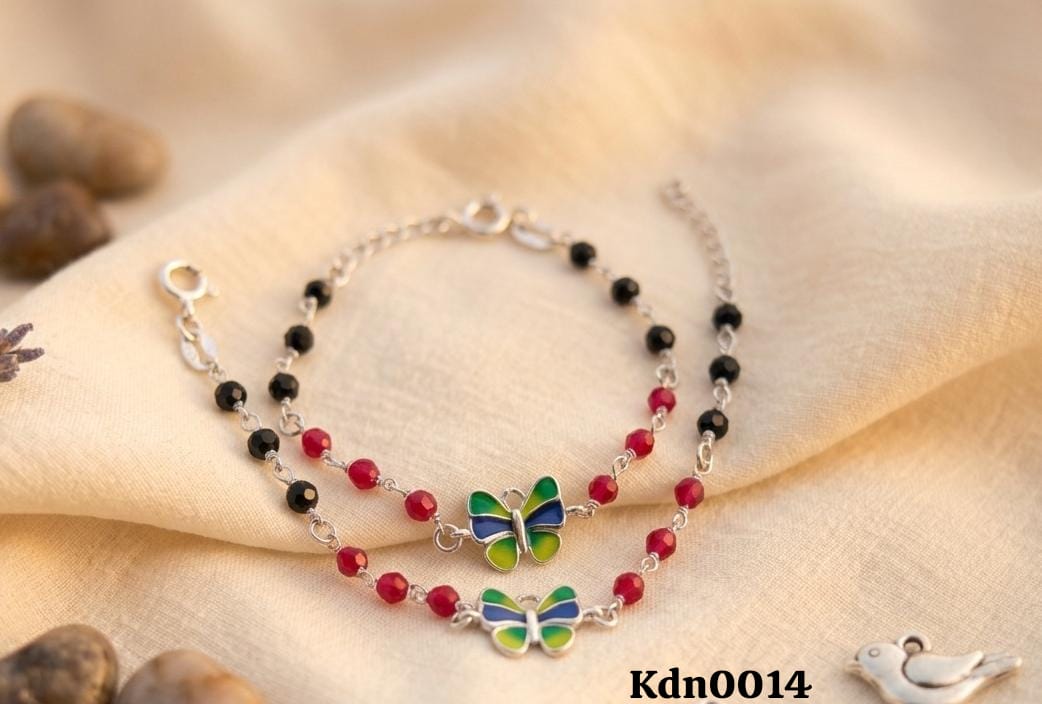 Kids Sterling Silver Butterfly Nazaria