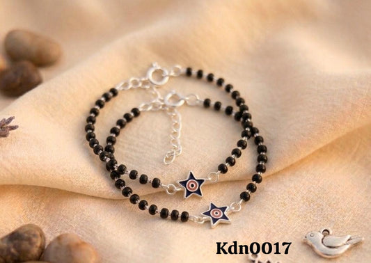 Kids Sterling Silver Star Evil Eye Nazaria