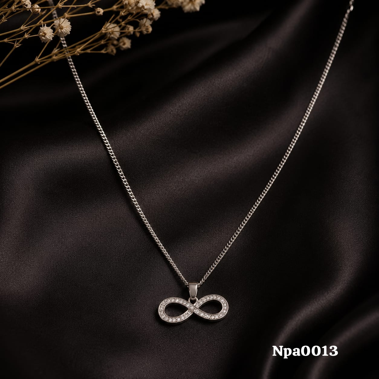 Elegant Infinity Pendant Necklace
