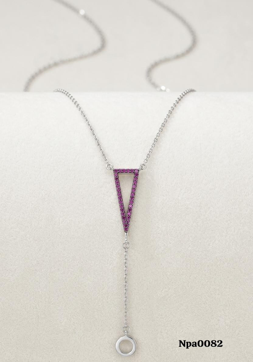 Geometric Y-Necklace