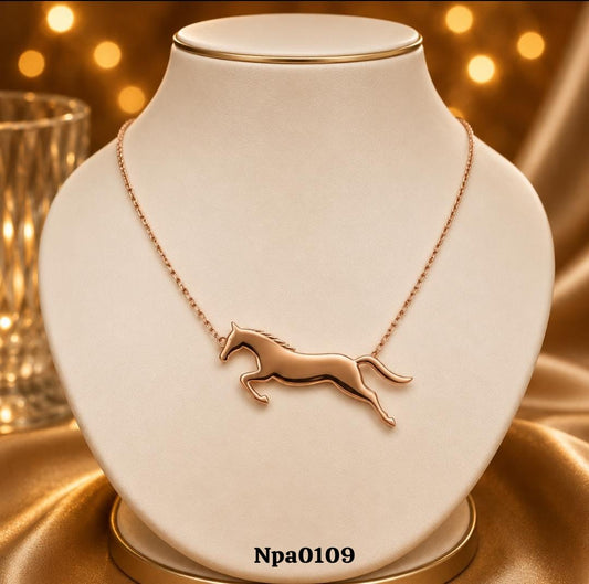 Horse Pendant Necklace
