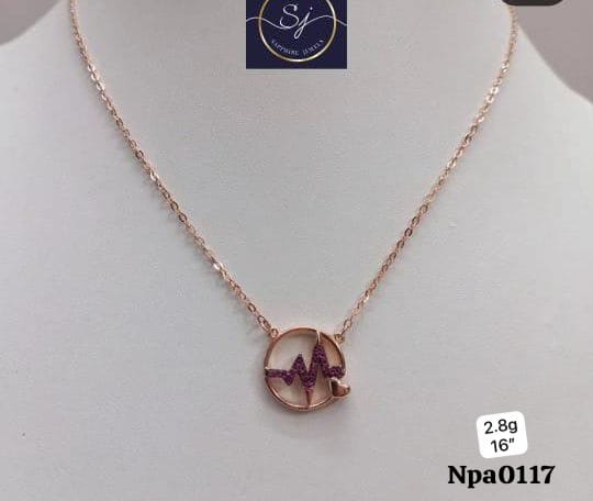 Heartbeat Pendant Necklace