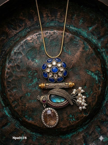 Artisanal Statement Pendant Necklace
