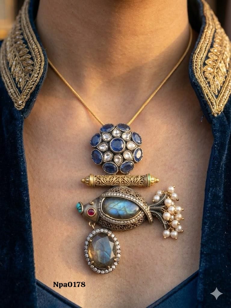 Artisanal Statement Pendant Necklace